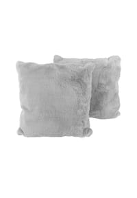 Kayoom - Dekokissen Aimee 525 2er-Set Grau - Blau - grau - blau