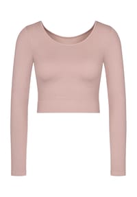 sloggi - Sloggi Ever Infused Unterhemd, cropped, Langarm, für Damen - BLACK
