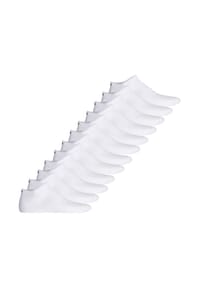 HUGO - Herren Sneakersocken, 12er Pack - Uni, Baumwollmischung, Logo - Schwarz