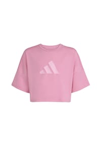 adidas - T-Shirt, cropped, für Kinder - STTRBL/TRUPNK