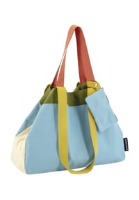 REMEMBER® LUCA - Shopper, Baumwolle, Anhänger - MEHRFARBIG