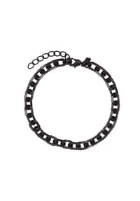 heideman - Gliederarmband Herren Archie schwarz farben - schwarz