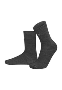 normani® - 2 Businesssocken aus Merinowolle - Anthrazit