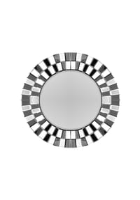 Kayoom - Wandspiegel Horus 425 in silber - 