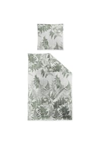 irisette® - Seersucker Bettwäsche Set Easy 8649 - 30 grün