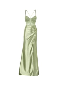 MASCARA© LONDON - Abendkleid, Strass, für Damen - OLIVE