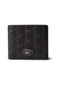 LACOSTE Nomogramme - Nomogramme Geldbörse Leder 11.5 cm - noir
