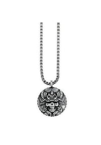 caї - Anhänger mit Kette 925/- Sterling Silber - Silbergrau