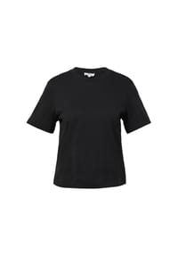s.Oliver - T-Shirt, cropped, Damen - 0100  WHITE