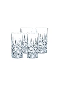 Nachtmann Longdrinkglas-Set, 4-teilig - NOBLESSE - TRANSPARENT
