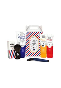 MONSIEUR BARBIER - Rasierset für Männer - THE SUPER DADDY BOX - White