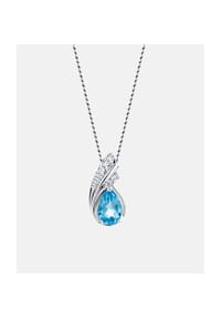 Diamant L'eternel - Kette mit Anhänger, mit Diamant, 375 Weißgold - white gold