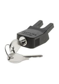 KLICKfix® - Steckschloss KLICKfix für Racktime, für System Adapter Snapit - schwarz