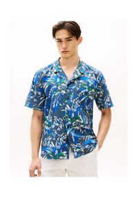 TOMMY HILFIGER - Freizeithemd, Kurzarm, Reverskragen, für Herren - 0G5 VINTAGE HAWAII