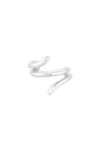 elli. - Ohrringe Earcuff Ohrklemme Geo Basic Minimal 925 Silber - Gold