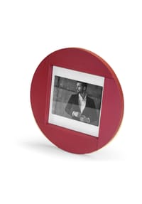 ARiT - OPERA Fotorahmen Format 18 x 13 cm, Rahmen aus massiver Buche – rot - blau