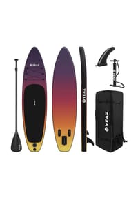 YEAZ - SUP Board und Kit SUNSET BEACH - EXOTRACE - SET - lila