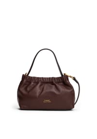 TOMMY HILFIGER - Umhängetasche, Magnetverschluss, für Damen - RICH WALNUT