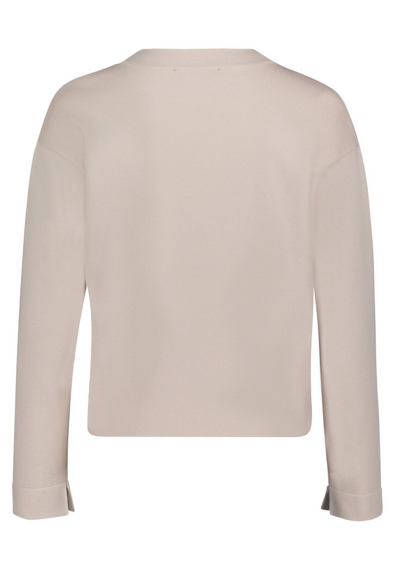 Betty Barclay Feinstrickpullover Mit Seitenschlitzen, Beige, 42