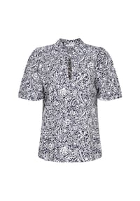 seidensticker - Shirtbluse Schwarze Rose - blau (0018)