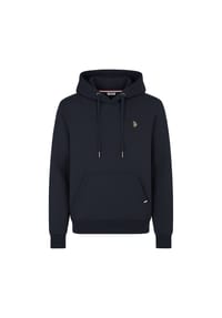 U.S. POLO ASSN. - Herren Hoodie - Fleece Puffy, Kapuze, Baumwoll-Mix - Dunkelblau