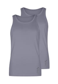 sloggi - Unterhemd / Tanktop 2er Pack SLG Base Soft - Cloudy blue