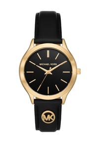 MICHAEL KORS SLIM RUNWAY - Damen Armbanduhr "MK7553" - SCHWARZ
