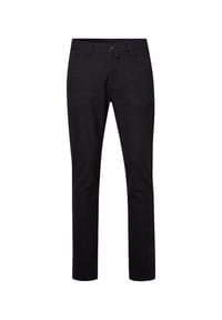 pierre cardin - Hose Calais mit feinem Karomuster - Gray Pinstripe