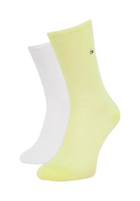 TOMMY HILFIGER - Socken, 2er-Pack, für Damen - 001 WHITE