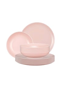 Seltmann Weiden Tafelservice Amina 12er Set - AMINA - grau