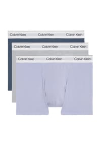 Calvin Klein - Icon Pants, 3er-Pack, Logo-Bund, für Herren - 100 WHITE