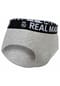 Real Madrid Herren Slips, 5er Pack - Briefs, Baumwollmischung, Logobund, einfarbig Bild 12
