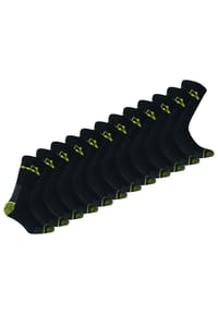 diadora - Unisex Arbeitssocken, 12er Pack - Sportsocken, Baumwolle, Logo, einfarbig - Anthrazit