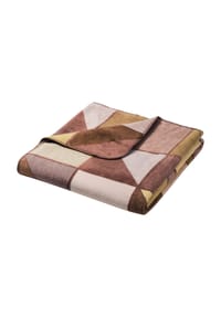 Biederlack® - Wohndecke - RED TRIANGLES