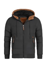 INDICODE - Winterjacke Adeline - Black