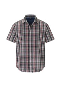 PADDOCK'S® - Kurzarmhemd aus Baumwolle mit Karomuster - khaki