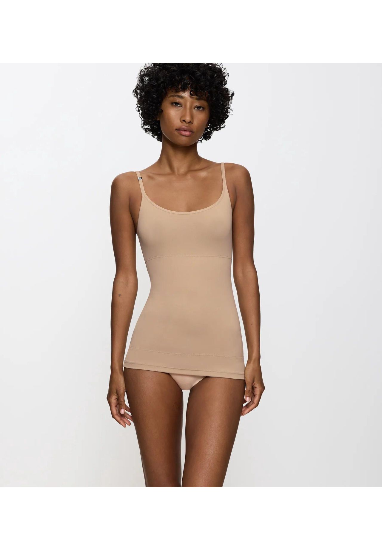 Triumph Trendy Sensation Unterhemd, Figurformend, Uni, FüR Damen, Beige, L
