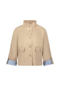 CARTOON - Casual-Jacke mit aufgesetzten Taschen - Beige