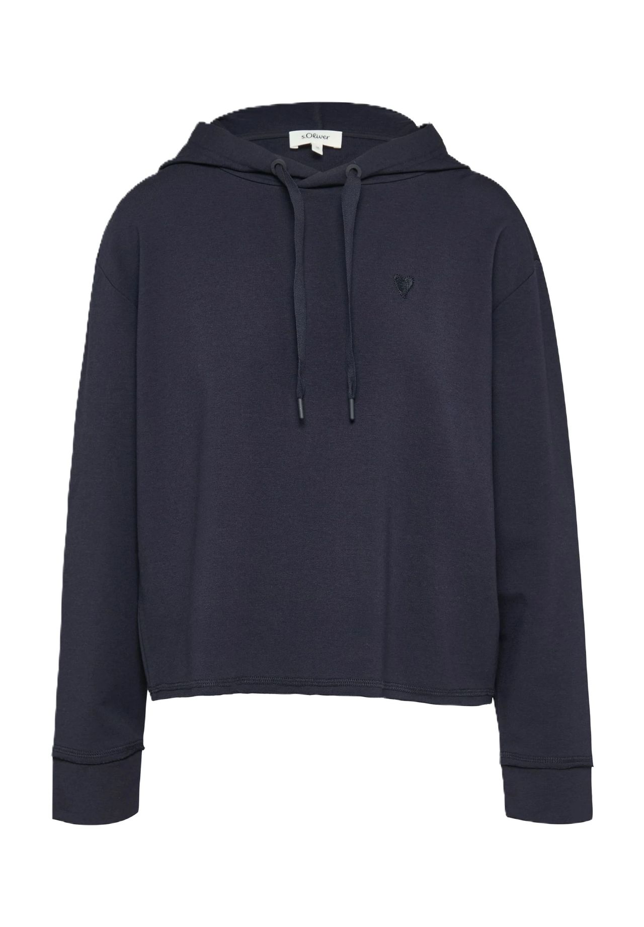 Hoodie Rippbündchen für Damen im Angebot Bekleidung