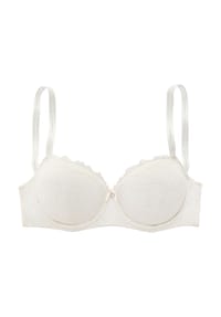 LASCANA - PA-460-FB Schalen-BH, 4224 CREAM, E, 75 - 4215 BLACK
