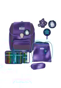 Scout® - GENIUS Schulranzen-Set, 4-tlg. - BLUE STAR