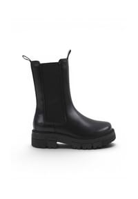 Apple of Eden - Stiefel AOECHER Memory-Schaum-Komfort mit kultigem Chelsea-Design - ANTRACITE