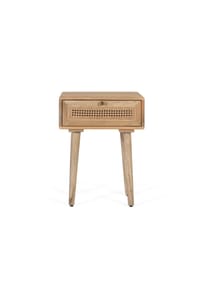 GINER & COLOMER - Nachttische aus Mangoholz, 45 cm, Retro-Vintage-Stil - 61 x 45 x 40 cm - Braun