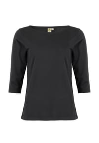 ROADSIGN® australia - Damen Langarmshirt Spirit Shirt mit Stickerei und 3/4-Ärmeln - rot