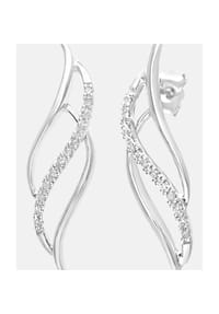 Diamant L'eternel - Ohrhänger, mit Diamant, 375 Weißgold - white gold