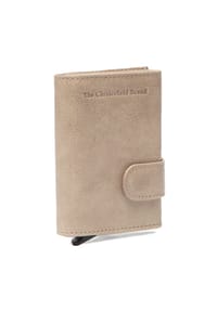The Chesterfield Brand Portland - Portland Kreditkartenetui RFID Schutz Leder 7 cm - braun