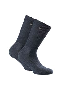 Rohner Advanced Socks - Unisex Trekking Socken 2er Pack - fibre light supeR, Trekking Light - Anthrazit