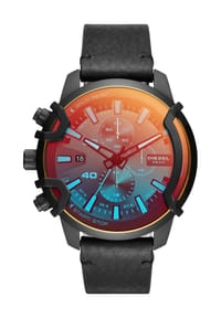 DIESEL® GRIFFED - Herren Chronograph "DZ4519" - SCHWARZ