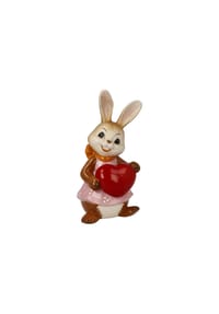 Goebel Figur Hase - Alles Liebe! - Osterhasen - Bunt