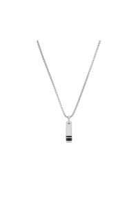 TOM TAILOR MEN - Herren Kette mit Anhänger, Edelstahl - SILBER